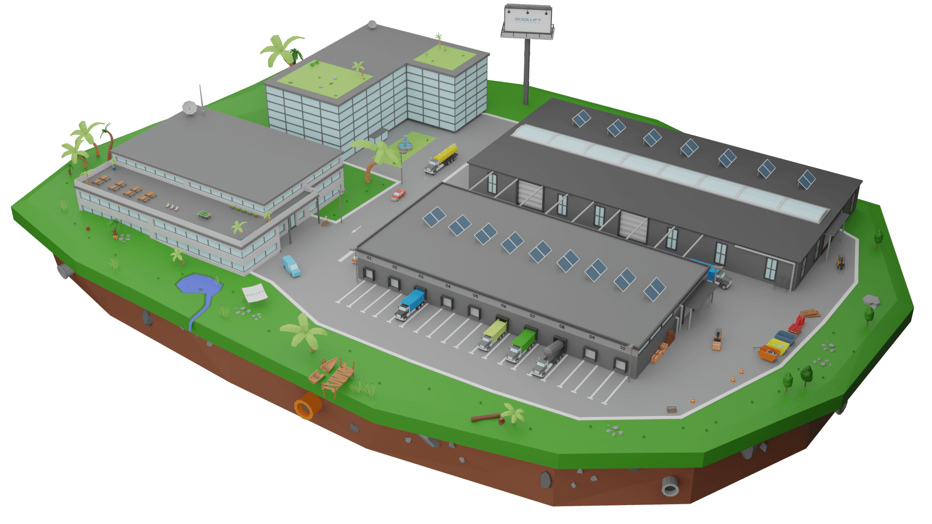 Vorschau der Unternehmensinsel