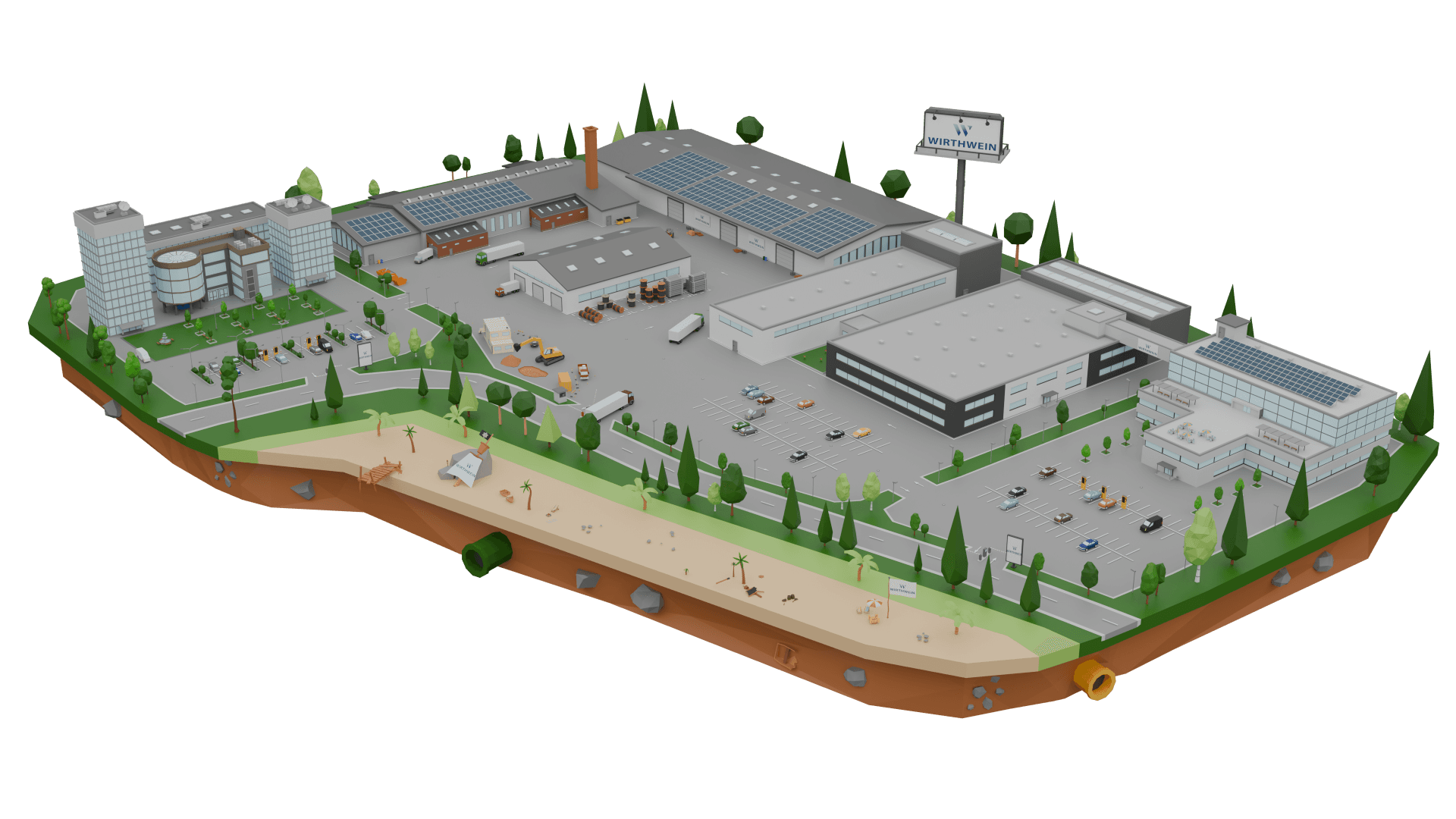 Vorschau der Unternehmensinsel