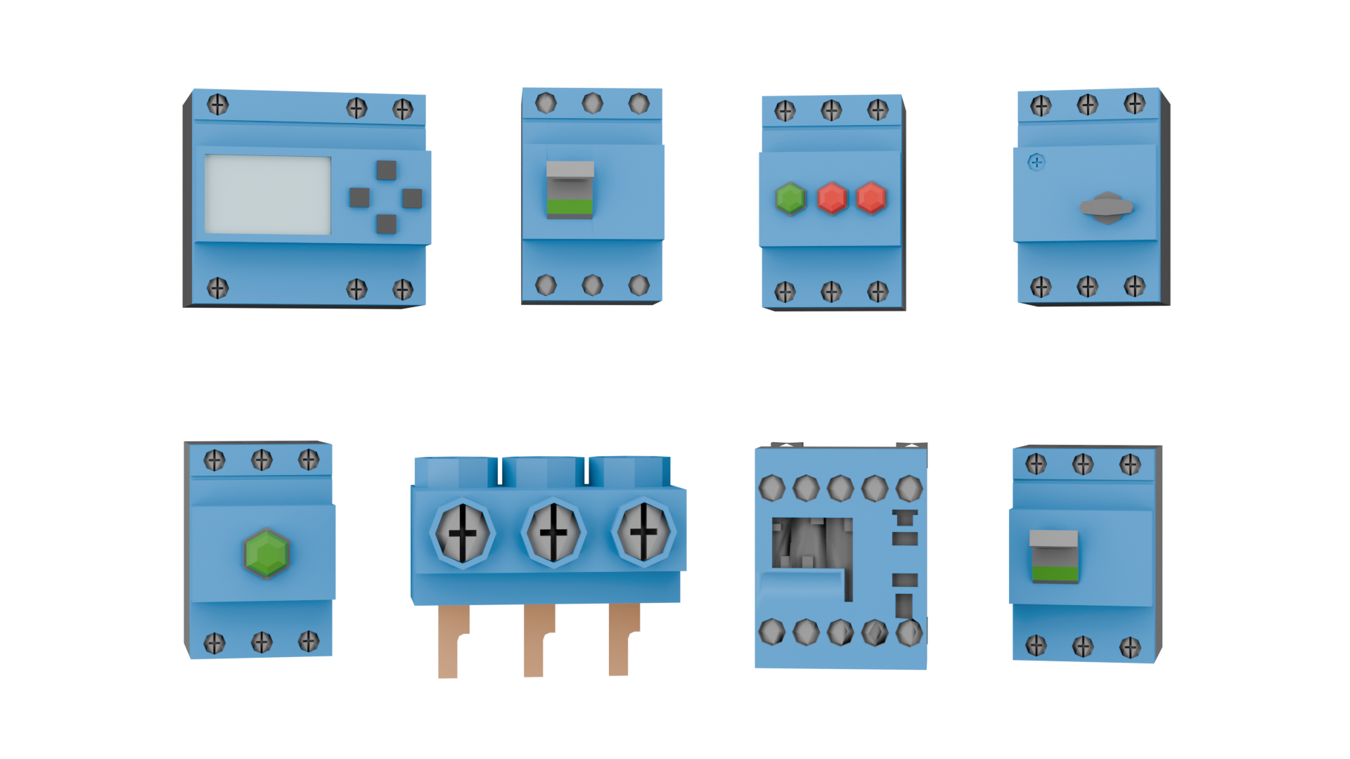 Schaltschrank zusammenbauen