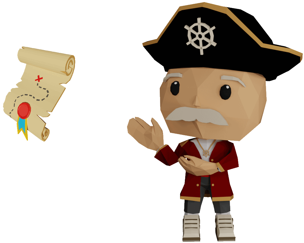 Captain zeigt was