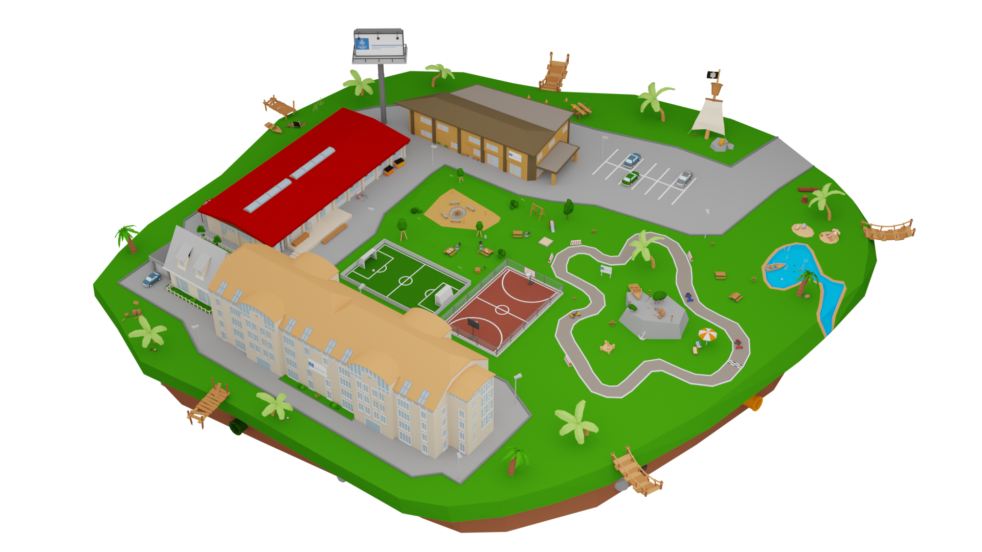 Vorschau der Unternehmensinsel