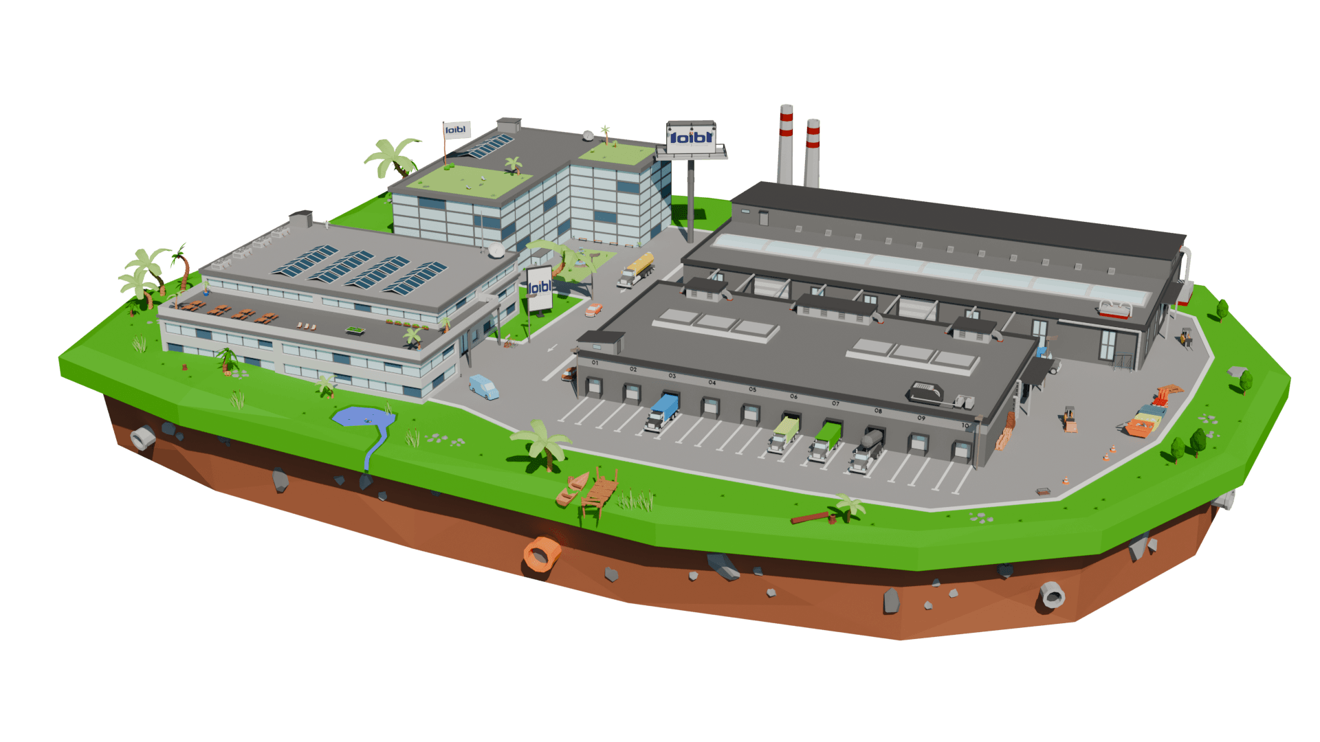 Vorschau der Unternehmensinsel