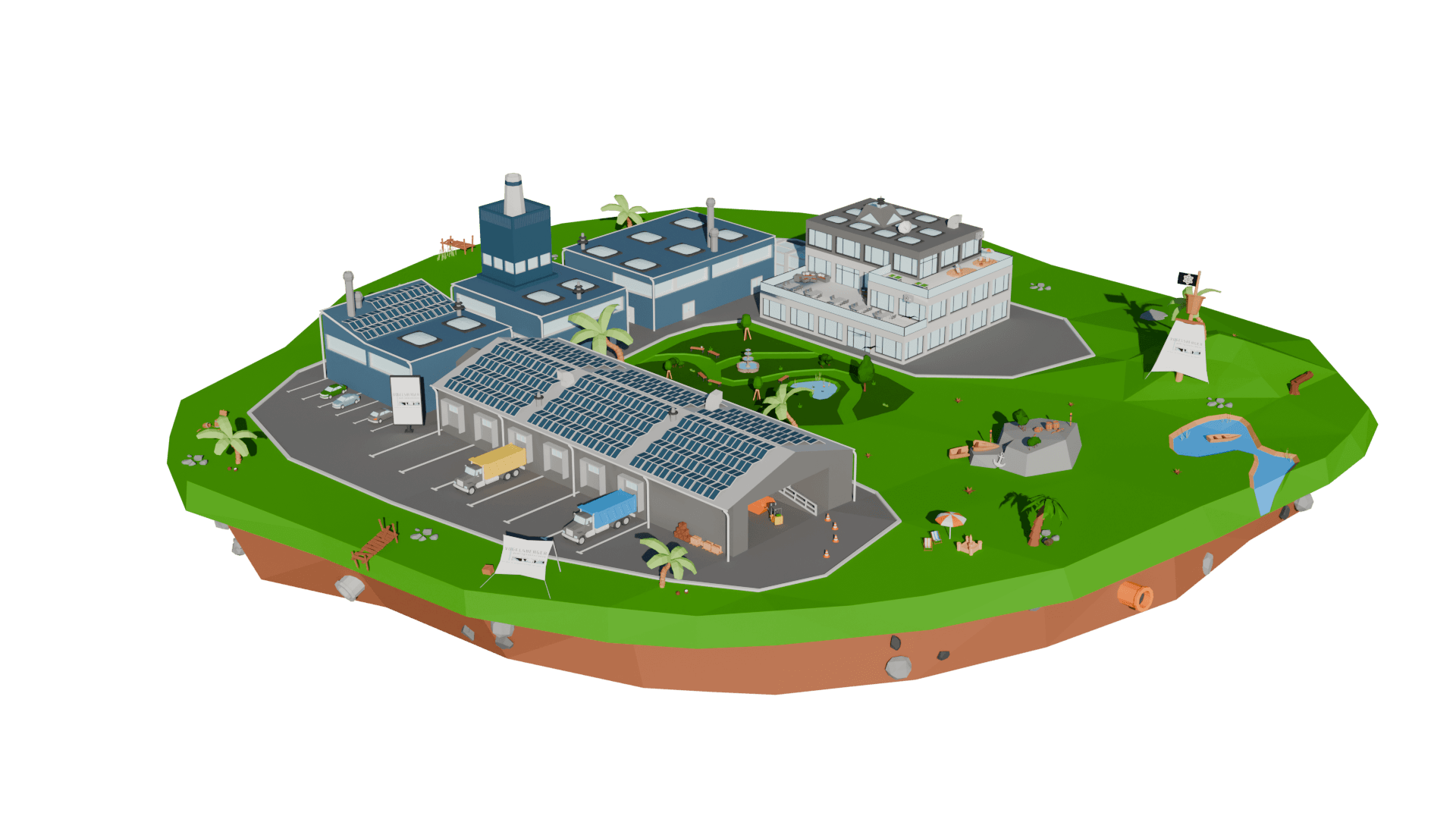 Vorschau der Unternehmensinsel