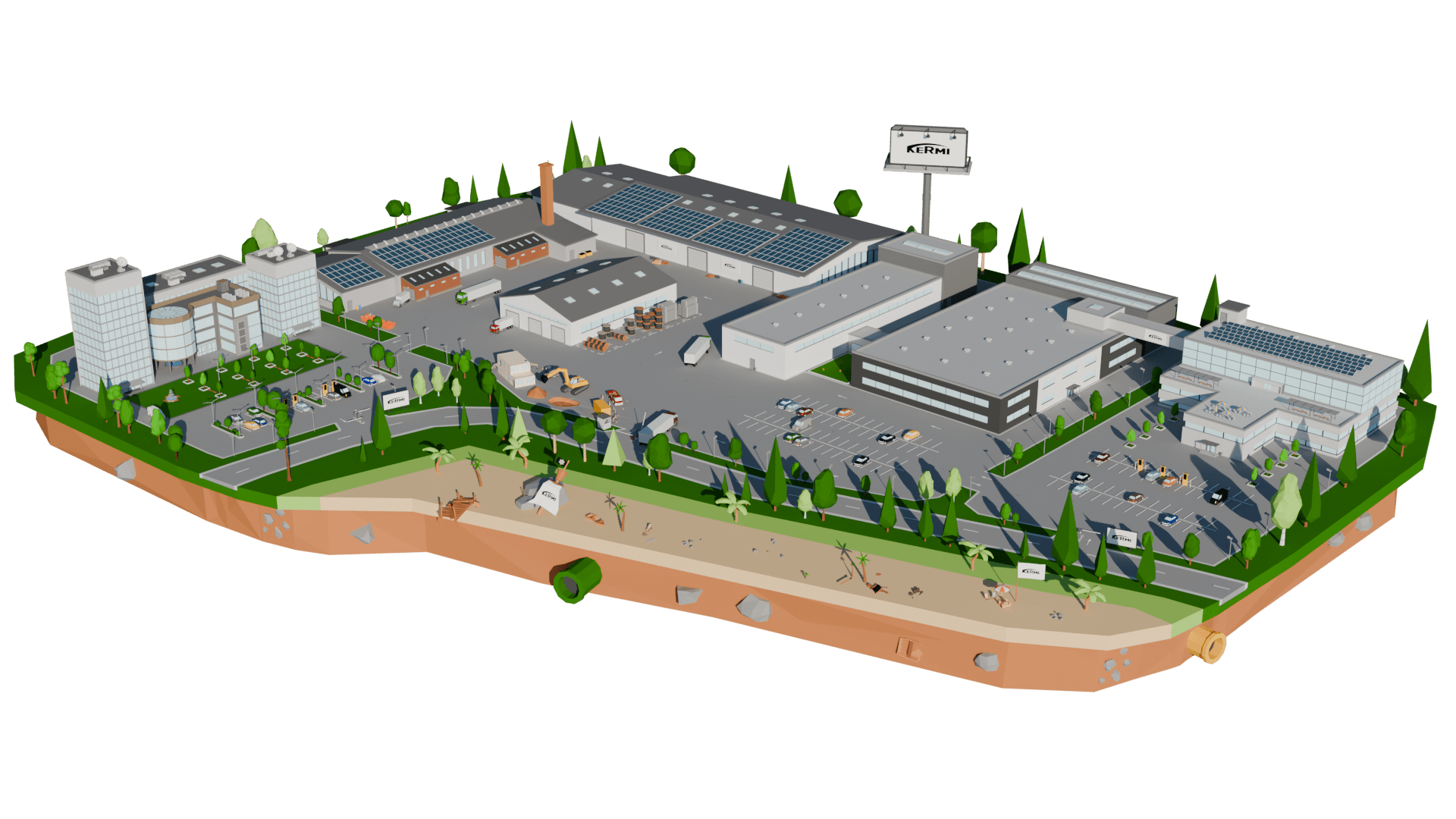 Vorschau der Unternehmensinsel