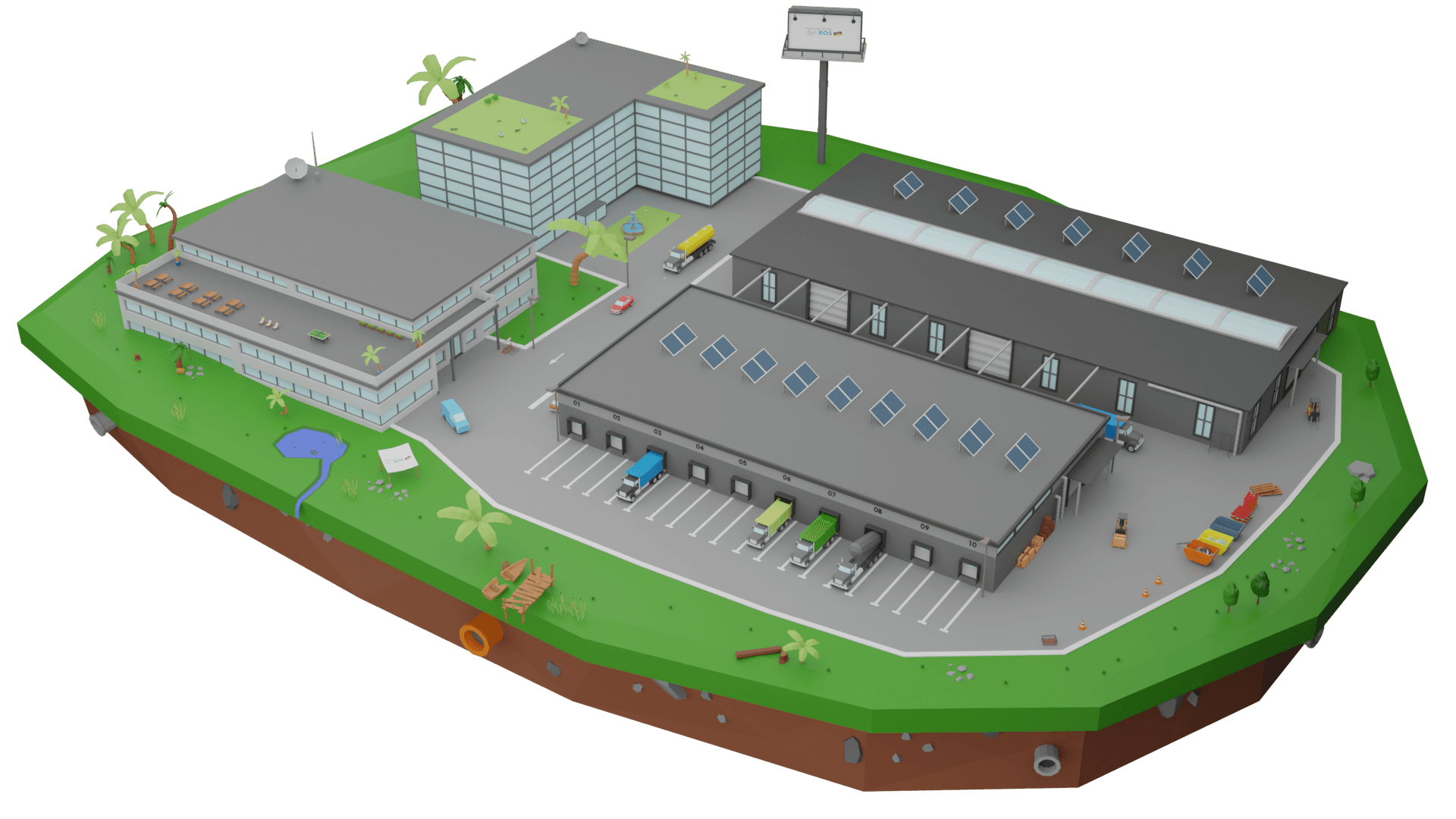 Vorschau der Unternehmensinsel