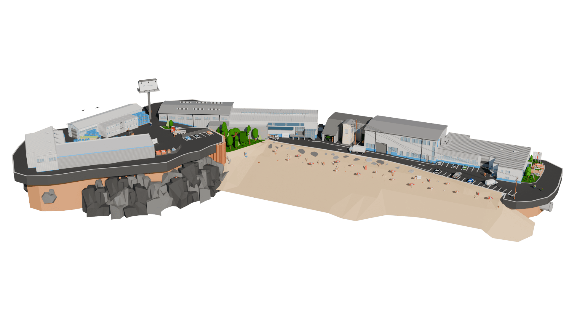 Vorschau der Unternehmensinsel