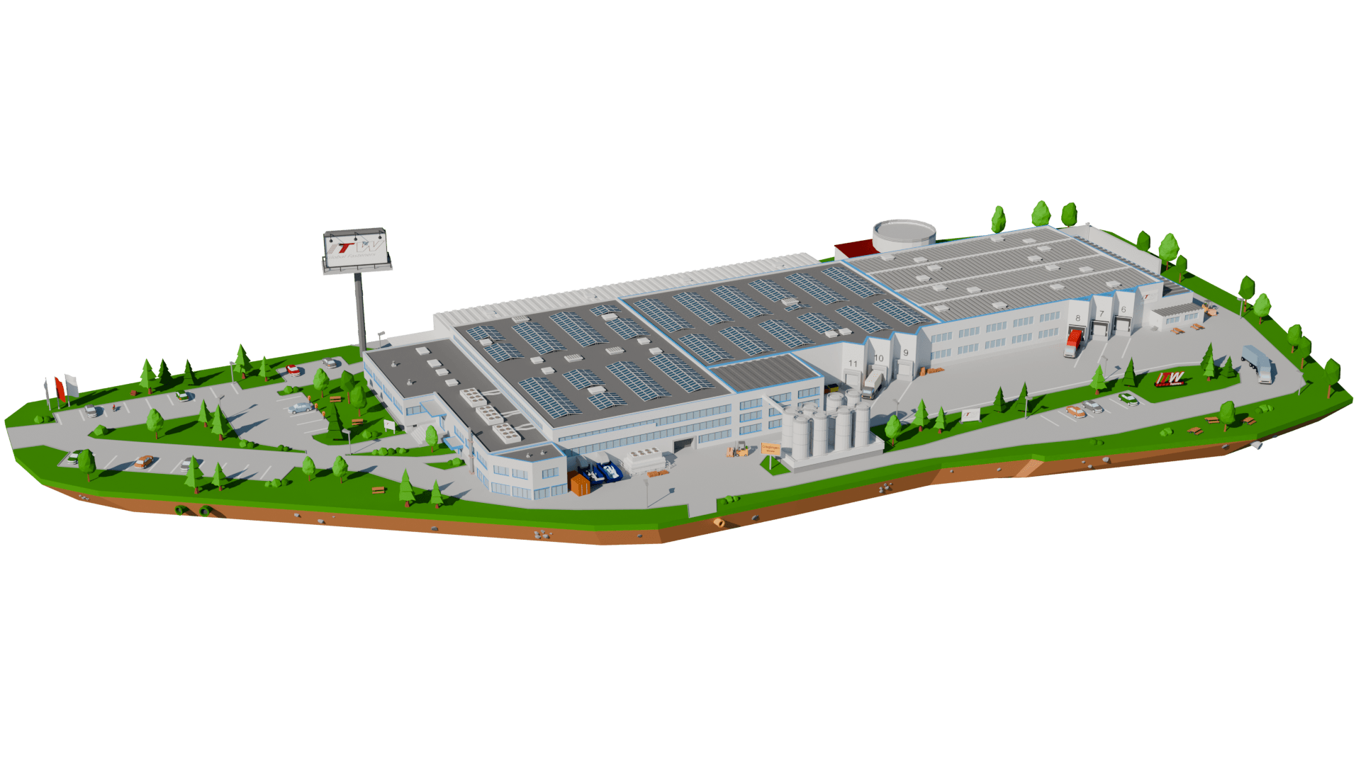 Vorschau der Unternehmensinsel