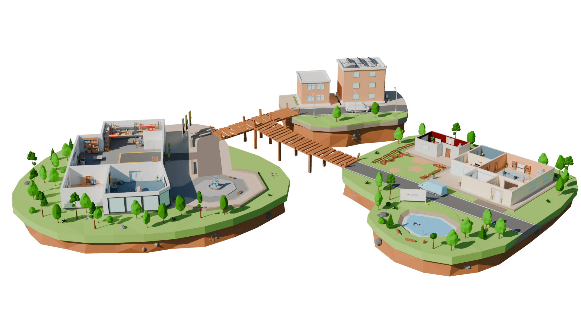 Vorschau der Unternehmensinsel