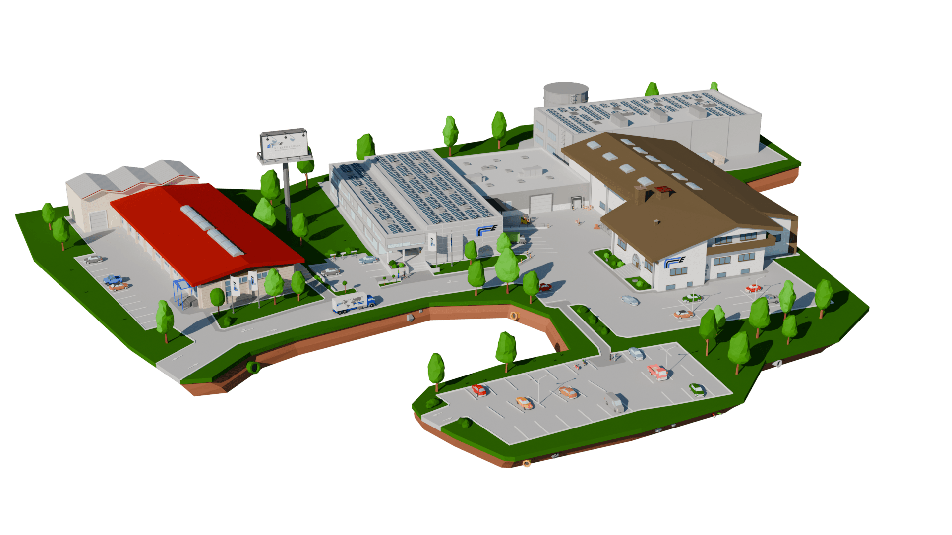 Vorschau der Unternehmensinsel