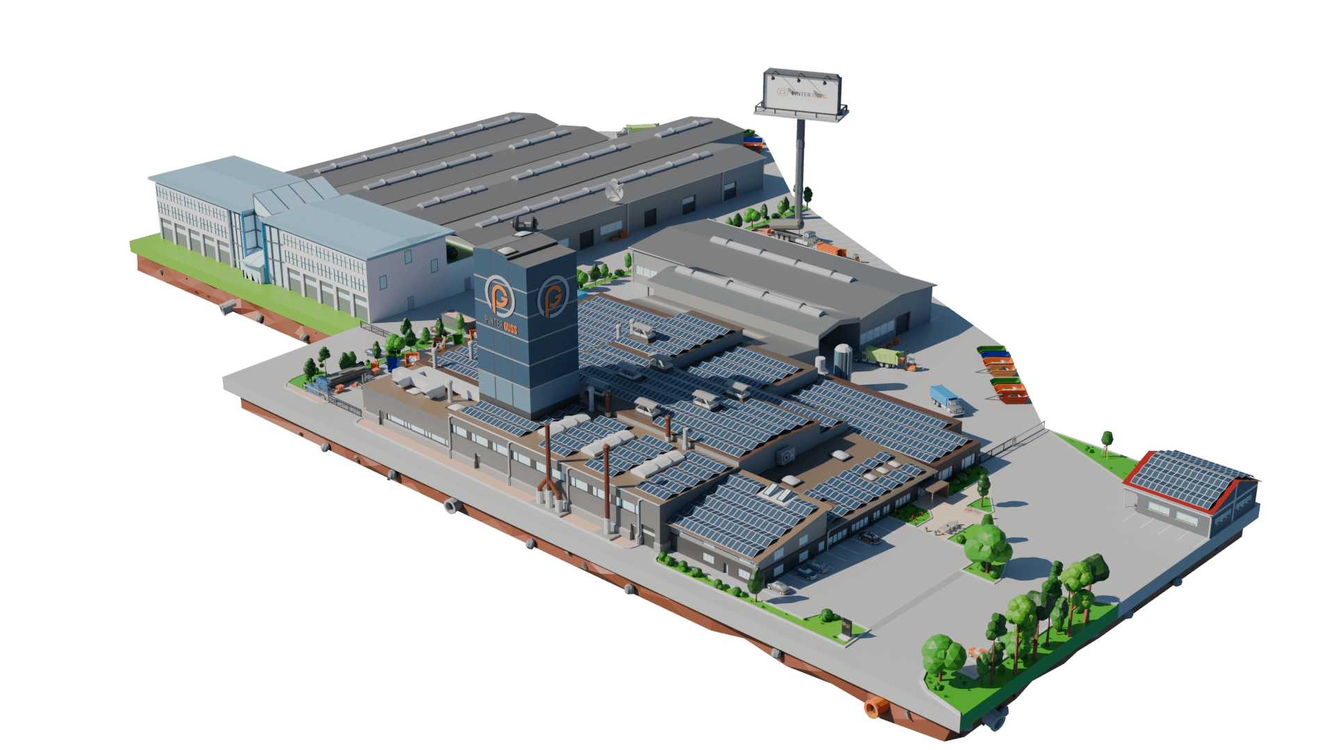 Vorschau der Unternehmensinsel