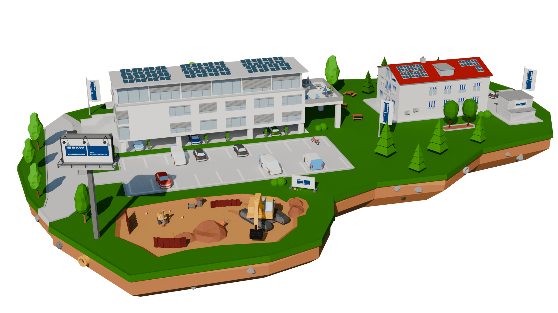 Vorschau der Unternehmensinsel