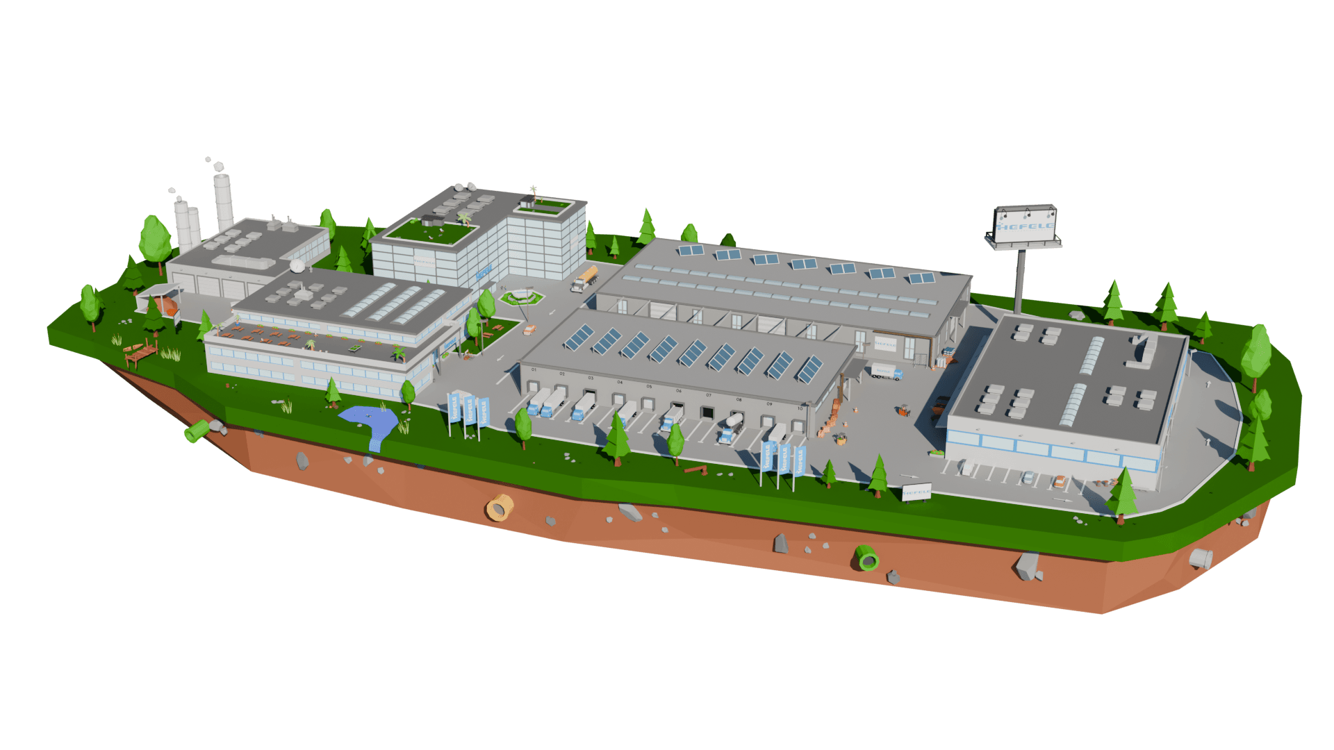 Vorschau der Unternehmensinsel