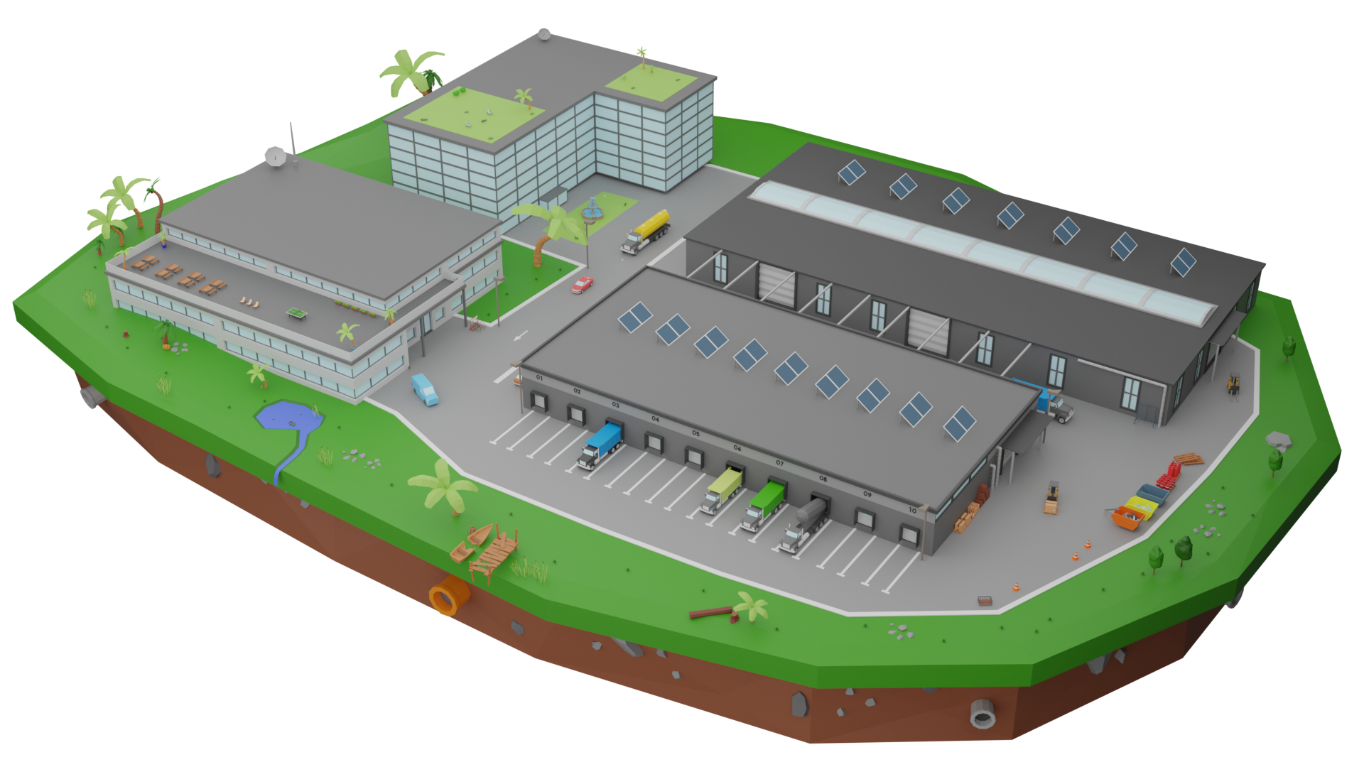Loibl Förderanlagen GmbH-Insel