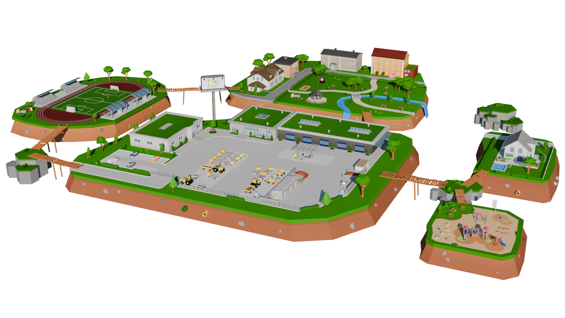 Garten-, Landschafts- und Sportplatzbau Bayern e. V.-Insel