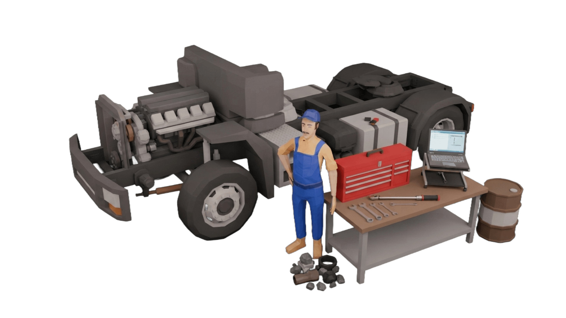Vorschaubild von Kfz-Mechatroniker für Nutzfahrzeugtechnik (m/w/d)