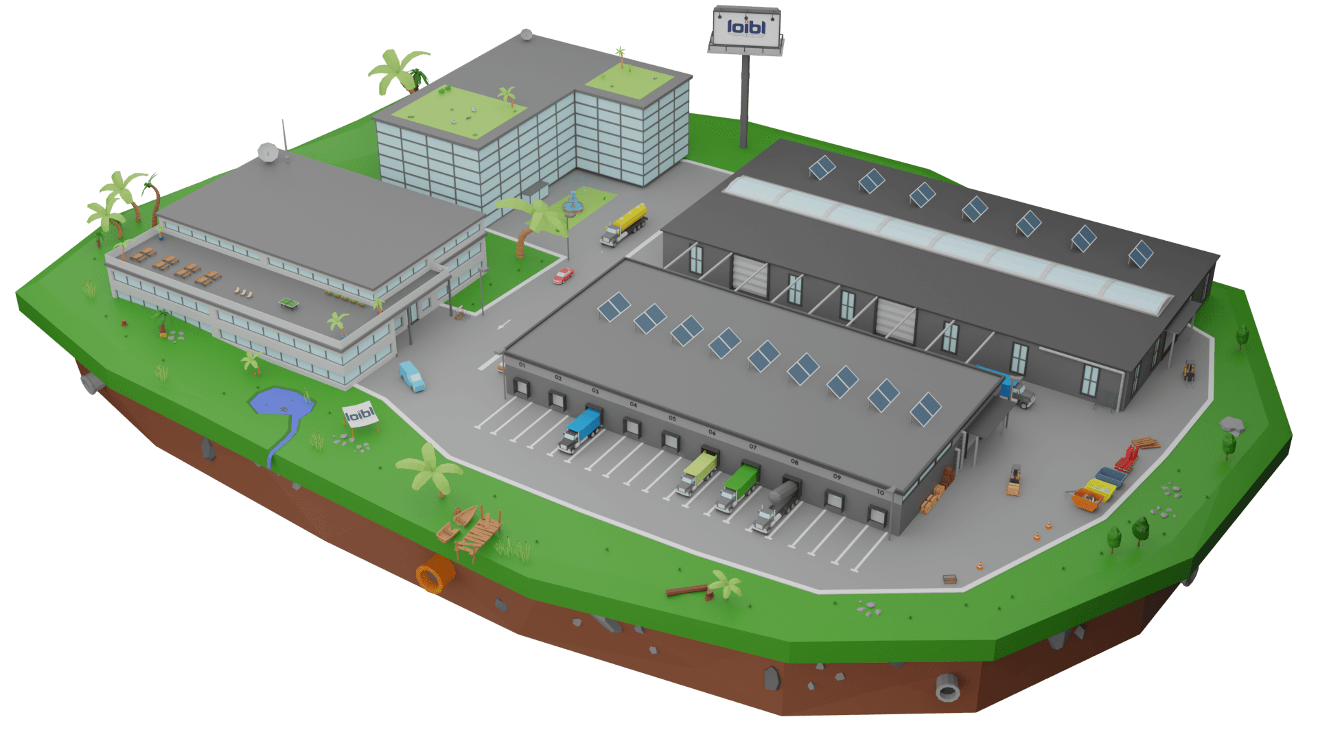 Vorschau der Unternehmensinsel