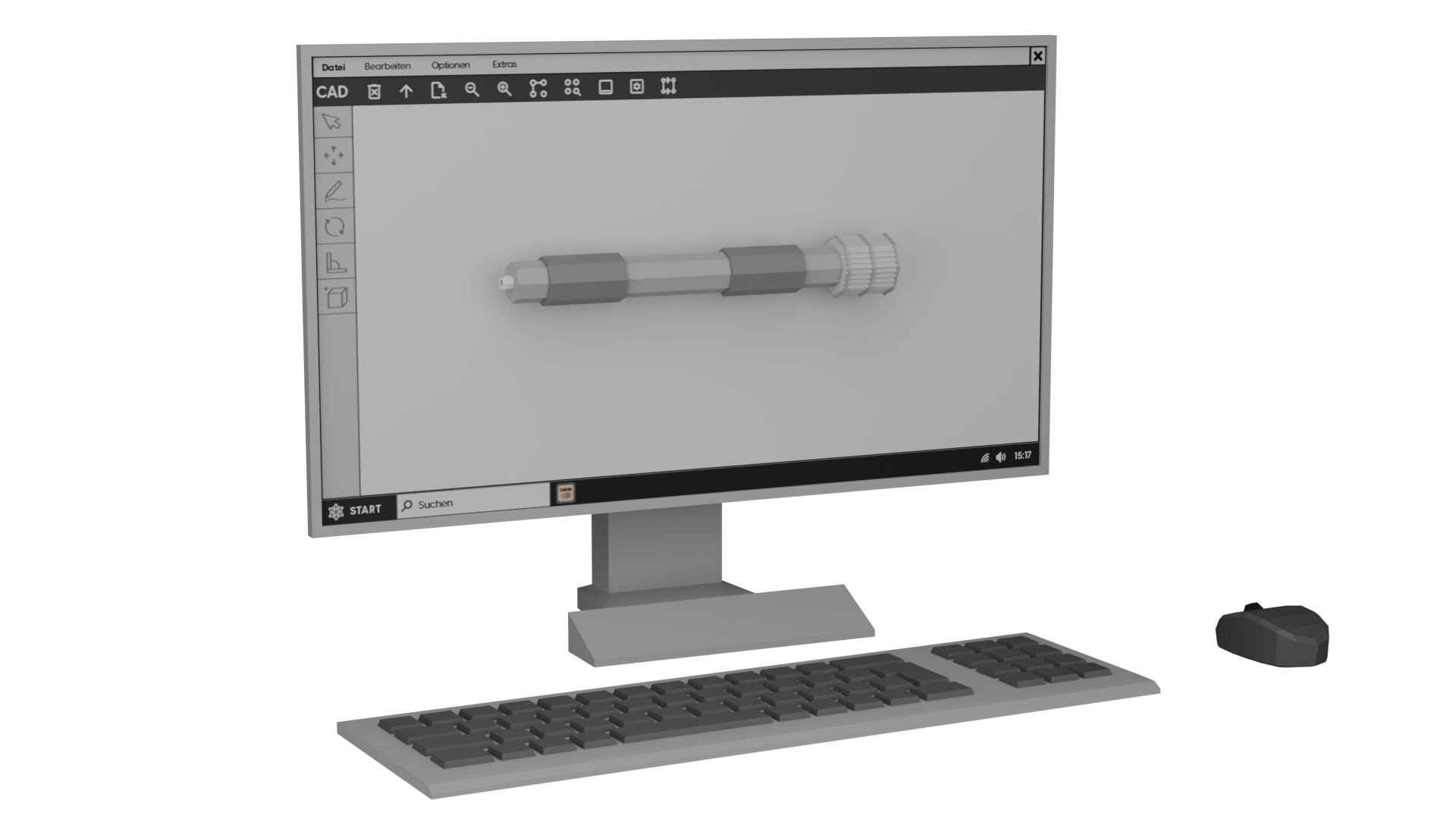Tragrolle konstruieren
